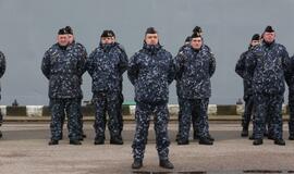 Lietuvos kariai išlydimi į misiją Viduržemio jūroje