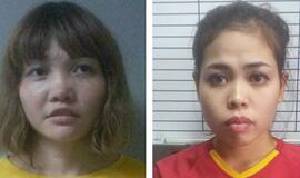 Po mirtino išpuolio prieš Kim Čen Uno brolį dviem moterims pateikti kaltinimai dėl nužudymo