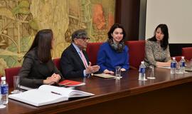 KU lankėsi Indijos garbės konsulas