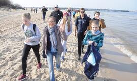 Pėsčiųjų žygis pajūriu „Gintaro kelias. Palanga – Šventoji“