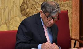 KU lankėsi Indijos garbės konsulas