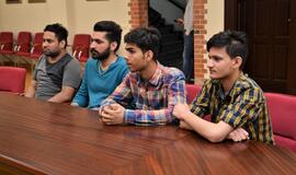 KU lankėsi Indijos garbės konsulas