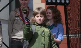 Uostamiestyje būrėsi tūkstančiai skautų