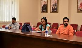 KU lankėsi Indijos garbės konsulas