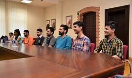 KU lankėsi Indijos garbės konsulas