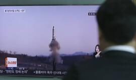 Pietų Korėja išbandė savo balistinę raketą