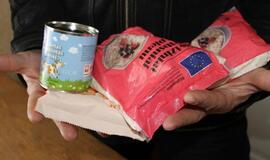 Pradedamas antrasis maisto produktų paketų dalijimas gyventojams