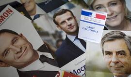 Prancūzijoje vyksta prezidento rinkimai