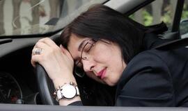 Girtutėlė Vokietijos pilietė nuvažiavo į griovį