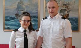 Laive &quot;Independence&quot; - pirmieji Lietuvos praktikantai