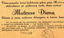 Motinos diena. Šventės istorija