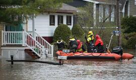 Per potvynius Kanadoje galėjo žūti keturi žmonės