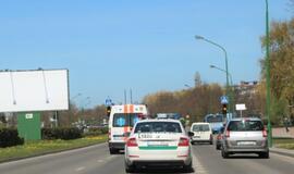 Pareigūnai stebėjo, ar vairuotojai praleidžia greitąją