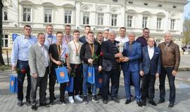 NKL vicečempionams - Klaipėdos mero padėka