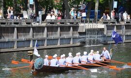 Į upės paradą susirinko 150 irkluotojų