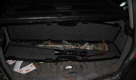 Šiaulių rajone sulaikytas šernę nudobęs ir išmėsinėjęs brakonierius