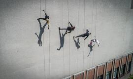 Aurelijus Liškauskas šoks ant teatro fasado: tai – adrenalinas, jaudulys ir kraujas