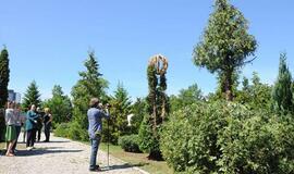 Botanikos parke kuria skulptūrų alėją