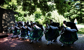 Gimtadienio šventę  nuspalvino tautiškumo dvasia