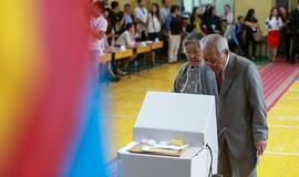 Mongolijoje vyksta prezidento rinkimai