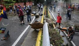 Venesueloje per protesto akcijas žuvo dar vienas žmogus