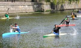 "Vilties yriuose" varžėsi pusantro šimto irkluotojų