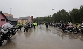 Lietaus 1000 kilometrų žygio dalyviai nepabūgo