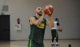 Rinktinė Palangoje pluša be trijų žaidėjų