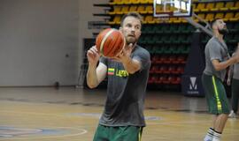 Rinktinė Palangoje pluša be trijų žaidėjų