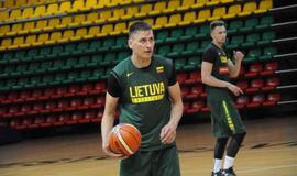 Rinktinė Palangoje pluša be trijų žaidėjų