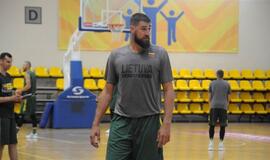 Rinktinė Palangoje pluša be trijų žaidėjų