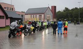 Lietaus 1000 kilometrų žygio dalyviai nepabūgo