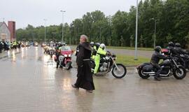 Lietaus 1000 kilometrų žygio dalyviai nepabūgo