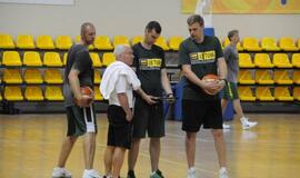 Rinktinė Palangoje pluša be trijų žaidėjų