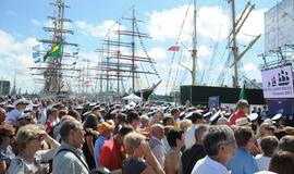 Prezidentė pasveikino „The Tall Ships Races“ dalyvius