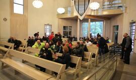 Lietaus 1000 kilometrų žygio dalyviai nepabūgo