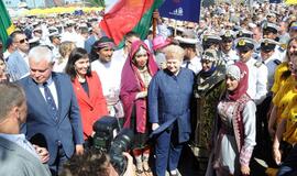 Prezidentė pasveikino „The Tall Ships Races“ dalyvius