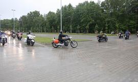 Lietaus 1000 kilometrų žygio dalyviai nepabūgo