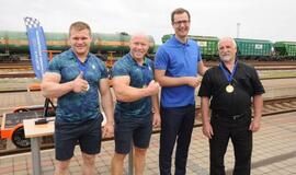 Klaipėdiečiai išbandė drezinas