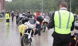 Lietaus 1000 kilometrų žygio dalyviai nepabūgo