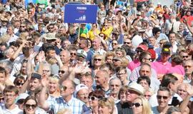 Prezidentė pasveikino „The Tall Ships Races“ dalyvius