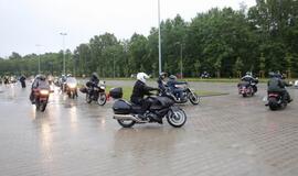 Lietaus 1000 kilometrų žygio dalyviai nepabūgo