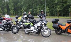 Lietaus 1000 kilometrų žygio dalyviai nepabūgo