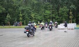 Lietaus 1000 kilometrų žygio dalyviai nepabūgo