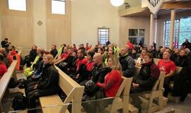 Lietaus 1000 kilometrų žygio dalyviai nepabūgo