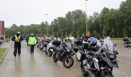 Lietaus 1000 kilometrų žygio dalyviai nepabūgo