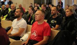 Lietaus 1000 kilometrų žygio dalyviai nepabūgo