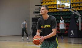 Rinktinė Palangoje pluša be trijų žaidėjų