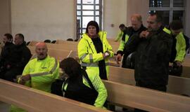 Lietaus 1000 kilometrų žygio dalyviai nepabūgo