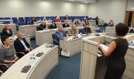 Klaipėdos miesto savivaldybėje – svečiai iš Anykščių